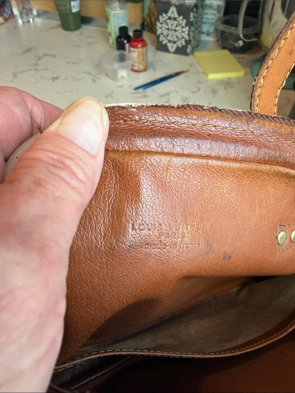 Louis Vuitton Customized Monogram Clutch